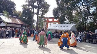 上賀茂神社・紀元祭の蹴鞠（2025年2月11日）