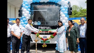 IT Electric Bus Inauguration Ceremony at Infosys Ltd. | PMPML Pune