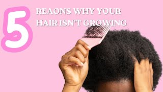 Why Your Hair Isn't Growing (Length Retention Tips)