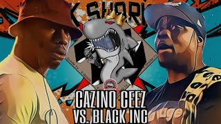 Cazino Ceez Vs. Black Inc | On The Spot Battle [ KsharkTV: The Tank Battle on The Beat]