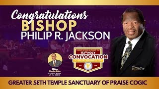 Bishop Philip R. Jackson Consecration and Installation to the Office of Bishop