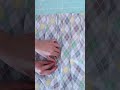 Understanding HOW TO SEW A ZIPPER Successfully | SEWING TECHNIQUE AND DIY FOR BEGINNERS #Shorts