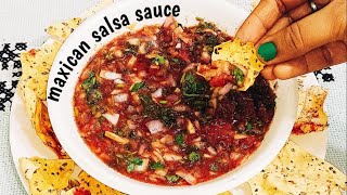 Homemade Papad Salsa | सिर्फ दो मिनट में  बनाएं रेस्टोरेंट जैसा मैक्सिकन सालसा घर पर | Mexican salsa