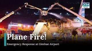 Fire Breaks Out on Air Busan Plane at Gimhae Airport, Passengers Safe | DRM News | AP11