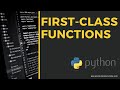 Functional Programming | [ Part D : First-Class Functions ]