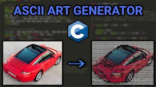 Build an ASCII Art Generator in 150 LINES OF CODE!!!