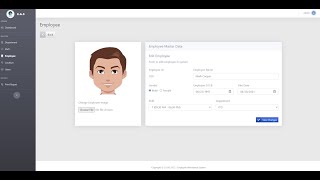 Employee Attendance System in PHP using CodeIgniter DEMO