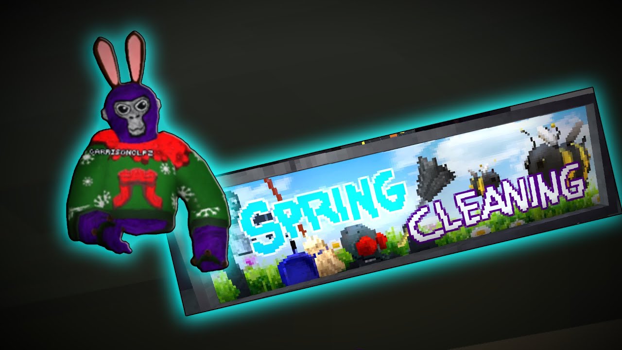 Spring Cleaning Update Gorilla Tag Youtube