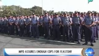 NewsLife: MPD assures enough cops for Black Nazarene's feastday || January 7, 2014