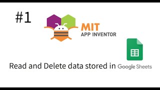 App Inventor: read and delete data stored in google sheets
