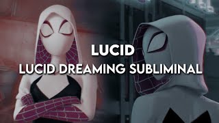 “LUCID!” ♡ induce lucid dreaming subliminal | rain