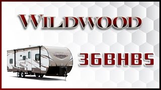 2017 Forest River Wildwood 36BHBH Travel Trailer Lakeshore RV