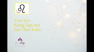 Leo Rising sign / Ascendant ♌and Sun chart ruler