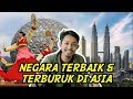 Negara Terbaik & Terburuk Di Asia