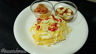 แจกสูตร ไข่ยู่ยี่ เมนูไข่ทำง่าย ราคาประหยัด I scrambled egg thai style I