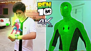 Ben 10  Transforming into ULTIMATE Spider Man  | Fan Made Short Film