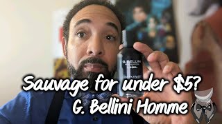 Can a $5 Sauvage dupe be any good? G. Bellini Homme #review