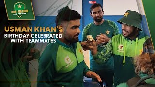 Usman Khan's Birthday Celebrated with Teammates | PCB | MA2A