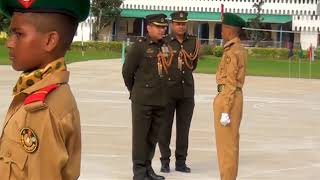 Novices Parade 2019 Barishal Cadet College Part 1 of 5 Turnout check and Arrival of Principal