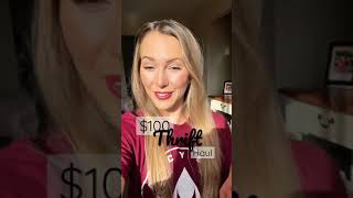 $100 thrift haul inspired by my nails: try-on reveal #shorts #thrifthaul #minivlog