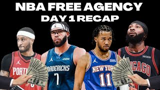 2022 NBA Free Agency Day 1