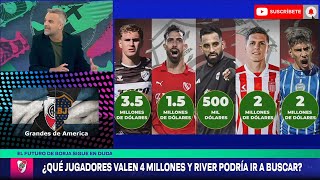 Bombazo, River Vende a Borja por 4M de Dólares y Compra a Avalos, Pellegrino o Carrillo?