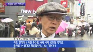 통일에 대한 국민의 생각들 / YTN