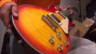 $229 Les Paul Unbox \u0026 Test Cherryburst