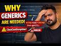 Java Generics Explained | Why Generics Are Needed? | Generics Part 1