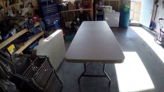 Costco 6 Foot Folding Table - Review and Overview