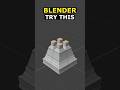 Blender: Extrude Individual Faces #blender #3d #tutorial