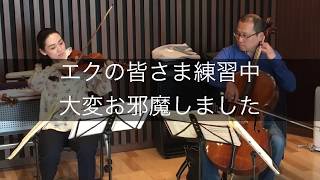 クァルテット・エクセルシオ・リハーサル・モーツァルト・弦楽四重奏曲・K.80・浦安音楽ホール