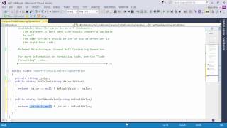 DevExpress CodeRush: Compress To Null Coalescing