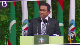 [REPORT]Qaumuge dhifaauga enme furihama massaikatheh kuravvanee dhivehi askariyyaain- Raees Yameen