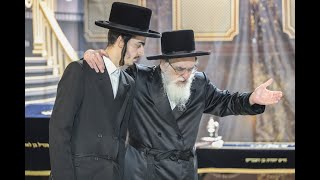 👑 האדמו''ר מוז'ניץ וחסידיו במירון - | Viznitz Rebbe In Meron 👑