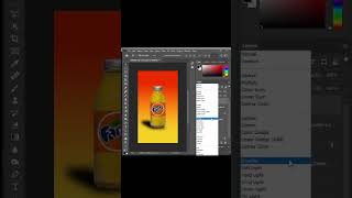 Make your own Branding on Juice bottle #shorts #photoshop