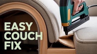 How To Repair A Broken Sofa arm rest EASY & FAST!!!