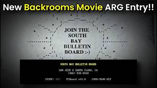 Analyzing the South Bay Bulletin Board Advertisement | The Backrooms Movie Analysis