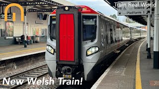 A New Welsh Train!! - TfW Class 197 Cardiff to Cheltenham Spa