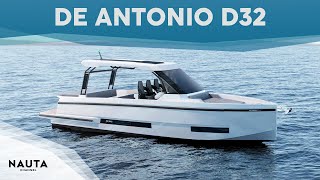 De Antonio Yachts - D32 open - POV walkaround boat tour