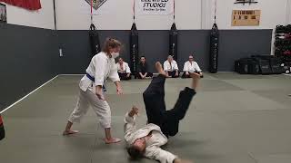 Theresa's 3rd Kyu Test Aikido (AWA)