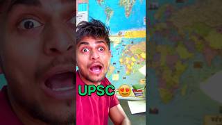 UPSC 😍 Tired Hokar Bhi Study 8 hour 🥹📚 #upsc #ssc