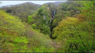 新緑の松川渓谷と八滝2017・4K撮影