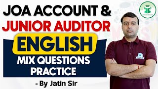 English - Mixed Practice Questions | HP JOA Accounts Exam | HP Junior Auditor Exam Preparation 2024