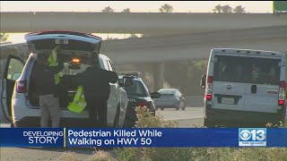 Pedestrian Killed On Freeway In West Sacramento