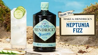 Make the Effortless HENDRICK’S NEPTUNIA GIN Fizz