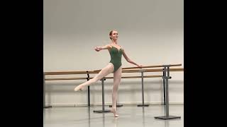 Mariia Balan Audition ( Ballet Class)