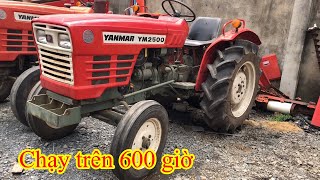 Máy cày 1 cầu Yanmar YM 2500 hàng bãi số giờ chạy trên sáu trăm