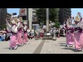 江戸歌舞伎連＆美踊連／高円寺駅北口／熊本地震救援チャリティ阿波おどり（2016）