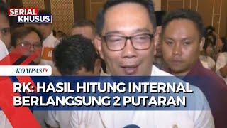 Respons Hasil Hitung Cepat Pilkada Jakarta, RK Optimis Dua Putaran | SERIAL PILKADA